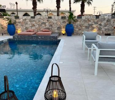 Faliraki Villa | Cora May Central Villa with private pool 200m to the beach