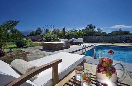 Litsarda Villa | Countryside Large Pool villa Nafsika w/Childrens Play Area 6 km to the Beach.