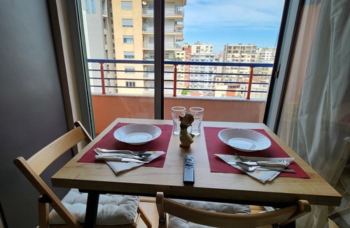 Durres Apartment | Cozy 1-bedroom apartment in beautiful Durrës with AC