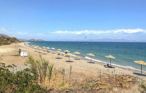 Paralia Apartment | Cozy Apartment In Astros Kynourias With Lake View