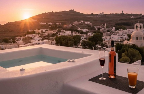 Emporio Apartment | Dionysos Wine Stay, Mountain Views