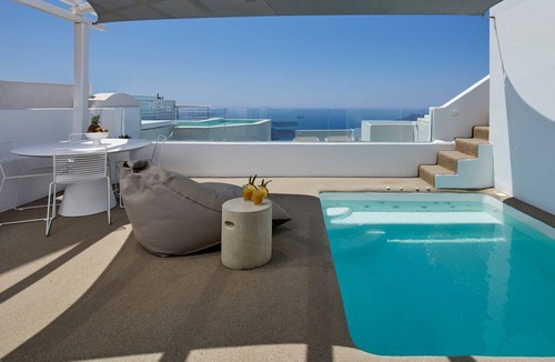 Imerovigli Villa | Divine Santorini Villa Heliades | Caldera Sea Views | Private Pool