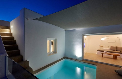 Imerovigli Villa | Divine Santorini Villa Heliades | Caldera Sea Views | Private Pool