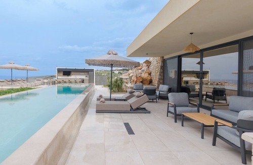 Gouves Villa | Domaine–Earth,Luxury Eco Villa, private pool, up to 10