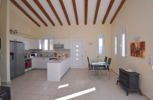 Pefki Villa | Double villas w/heated infinity pool, jacuzzi & stunning views over Tholos bay.
