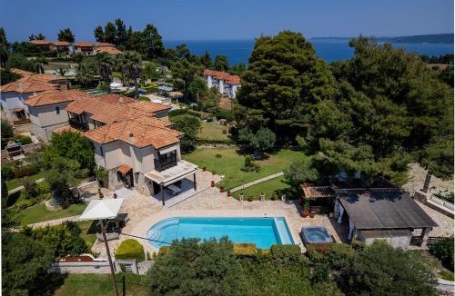 Kassandra Villa | Eco Stone Villa with Private Pool and Jacuzzi