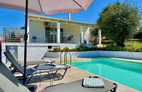 Acharavi Villa | Elea Boutique Villa with private pool by DadoVillas