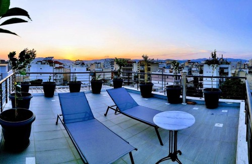 Gazi Apartment | Elegant Bright Apartment with Acropolis view terrace