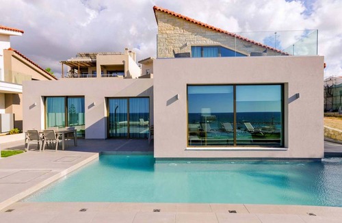 Kato Galatas Villa | Elvoria Villa III - Brand new villa with sea view