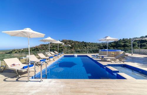 Episkopi Villa | Etesians Villa, Heated Pool & Spa Whirlpool, BBQ, By ThinkVilla