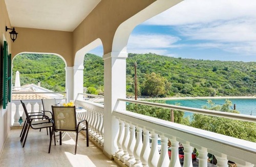 Agios Stefanos Apartment | Evanna: Walk to Beach, Sea Views, A/C, WiFi, Car Not Required - 3425