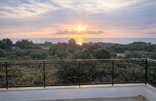 Afandou Villa | Exclusive Olive & Herb Villa, Mountain to Sea Views, Rhodes