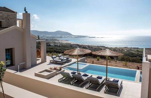 Falassarna Villa | Exquisite Crete Villa | Villa Ciele | 3 Bedroom | Private Pool | Sea Views | Kissamos