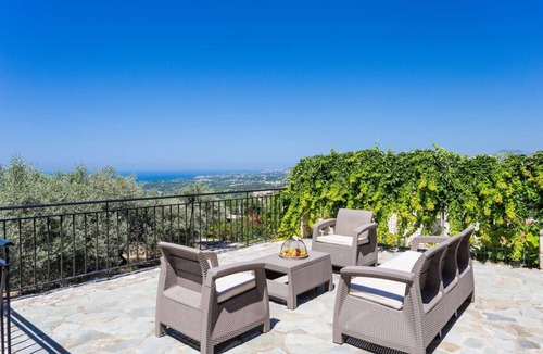 Agia Triada Villa | Family Budget villa w/Private Pool, Ping pong, BBQ