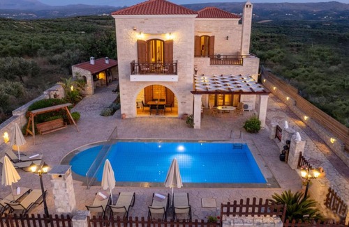 Asteri Apartment | Family-Friendly Villa Erofili with Pool, Childrens Area & BBQ!