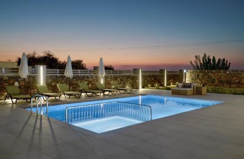 Rethymno Villa | Family Villa Luna with Private Pool, Ping Pong and BBQ 1km from the beach