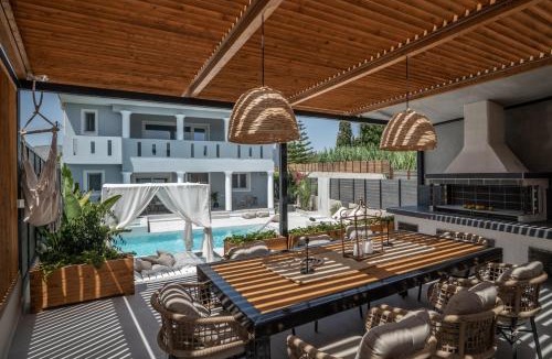 Ayios Kirikos Villa | Fratelli Villa, with Heated Pool & Spa Whirlpool, By ThinkVilla