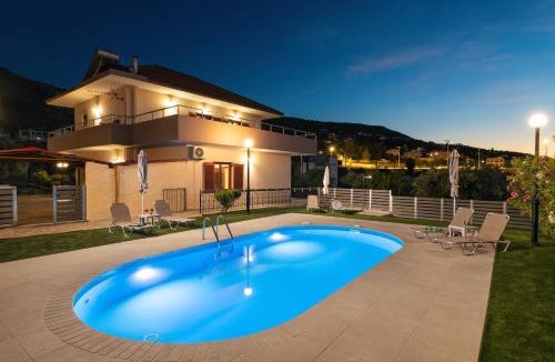 Katochori Villa | Garden House with Pool, 10min to center