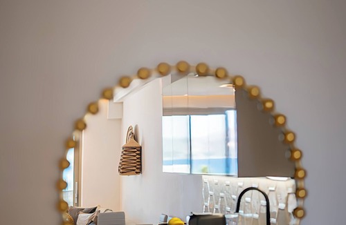 Kalyves Apartment | Glaucus, AmphiMatrion Luxury Apt with hot tub & common pool, 750m to the beach