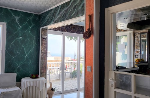 Piskopiano Apartment | Gorgeous Studio for 2 people, Swimming Pool and Sea View