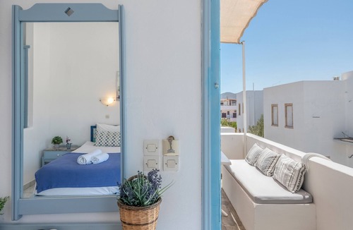 Grikos House | Holiday Home 'Pico Bello Patmos 18' with Sea View, Wi-Fi and Air Conditioning