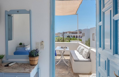 Grikos House | Holiday Home 'Pico Bello Patmos 18' with Sea View, Wi-Fi and Air Conditioning