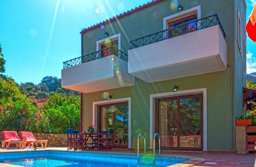 Milia House | Holiday villa with private pool near Elafonissos