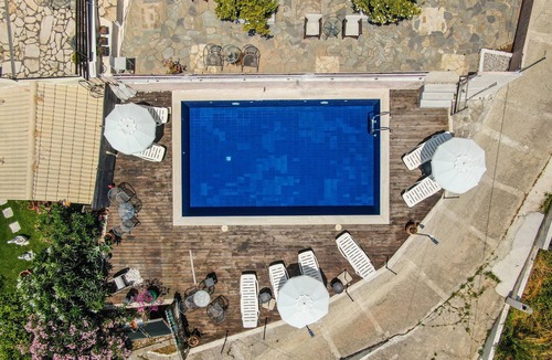 Lakones Apartment | Hotel Apartment "Spyridoula Studio 2" with Sea View, Shared Pool & Wi-Fi