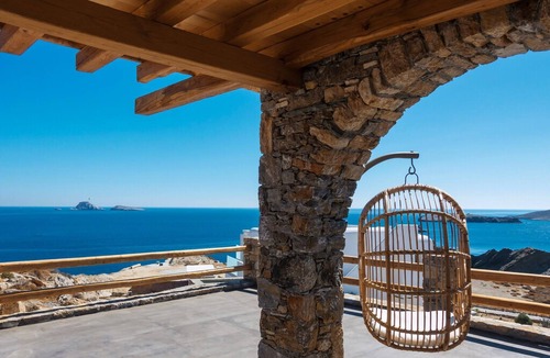 Karavostasis Villa | Impressive Folegandros Villa | 2 Bedrooms | Villa Genya | Furnished Sun Terrace with Private.