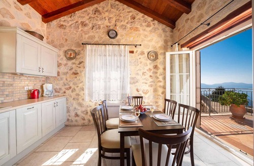 Assos Villa | Impressive Stone Villa, A/C, Private Pool, Sweeping Sea Views to Assos Bay & Magnificent Sunsets!