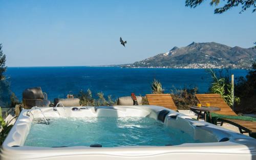Akrotiri Villa | Iris Villa Zante incredible view of the Ionian Sea