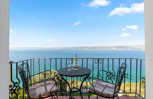 Kalamion Villa | Katerina's Penthouse beautiful beach-side villa near Kalyves, Chania