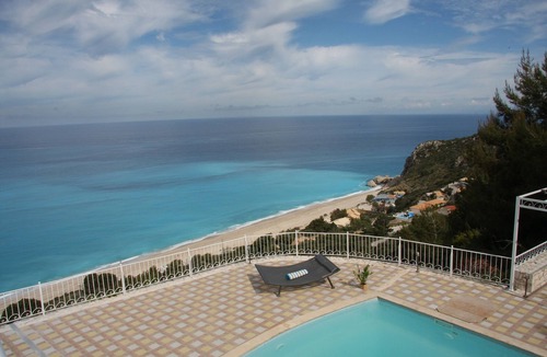 Agios Nikitas Villa | KATHISMA VILLA MARGAUX, Pool With Fabulous VIEWS & SUNSETS - Close to Beach