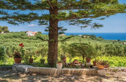 Tragaki House | Kirstin 4 Bedroom Villa with sea views, in Dikopoulos Organic Farm