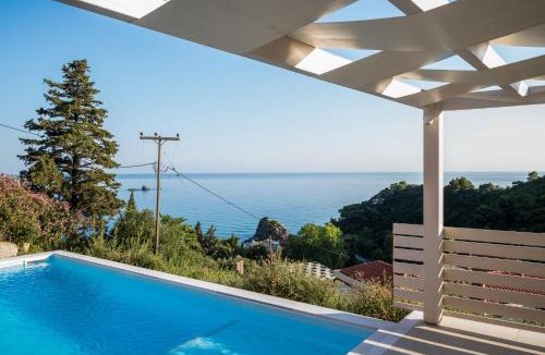 Sinarades Apartment | Kontogialos Beach - Sea View Pool Villa