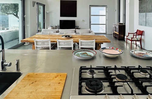 Marathias Villa | Kurma Blue with breathtaking sea view