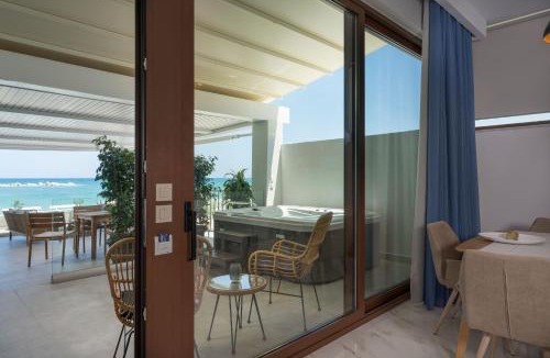 Kolymvari Apartment | Kyma Beach - Delfini Apartment - Jacuzzi - up to 6 guests