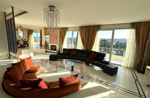 Kommeno Villa | Liberty - Classic luxury sea view villa with private pool, Panoramic views to Kommeno & Corfu old Town