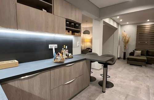 Porto Rafti Villa | Luxuriöse Strandvilla mit Whirlpool, Sauna & privatem Fitnessraum