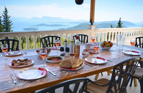 Nidri Villa | Luxury 5BR Lefkada Villa with Pool & Panoramic Ionian Views