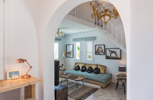 Akrotiri Villa | Luxury Santorini Villa |Summer Lovers Villa Private Pool | Private Spa | Panoramic Caldera View | Ak