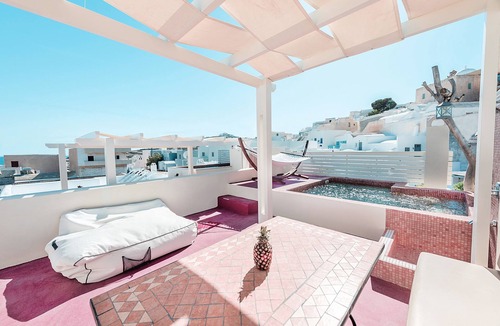 Emporio Villa | Luxury Villas Hariton – Private Estate for up to 10 Guests with 2 Rooftop Pools