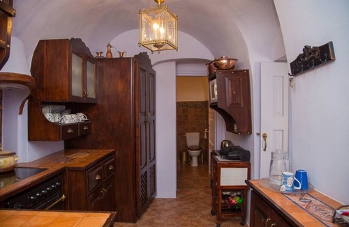 Karterados Villa | Lydia Luxury cave Villa with Jacuzzi & sea view