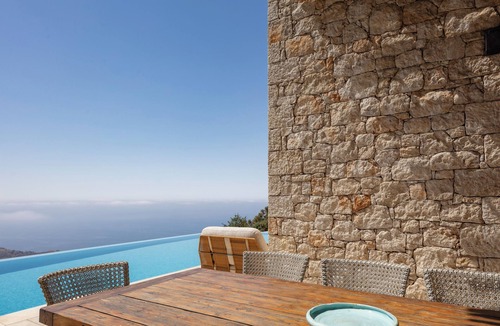 Vizari Villa | Melampes Villa, Seaview Escape, Heated Pool & Spa