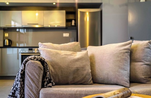 Gazi Apartment | Modern & Spacious 1BR in Gazi | Private balcony