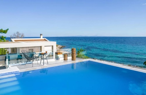 Akrotiri Villa | Nerea SeaFront Villa, a Pristine Retreat, By ThinkVilla