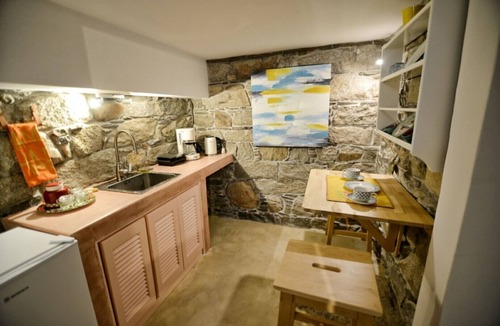 Agios Kirykos Apartment | New,uniquely cozy!Waterfront garden, steps to beach: youtube vid:ENALIA IKARIA