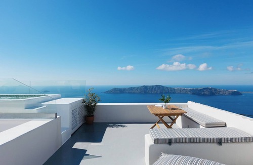 Imerovigli Villa | Ocean Caldera View Villa by Dalmyra Estate