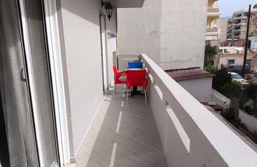 Nea Chora Apartment | Odysseas Nea Chora Apartment with Sea View, Wi-Fi and Air Conditioning