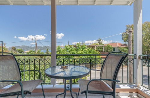 Nikiana Apartment | Odysseia Room 1 - 2 Min Walk to Beach, 2 Adults, Terrace, Wi-Fi & AC